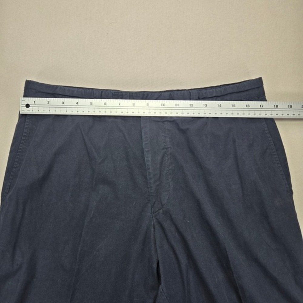 Hugo Boss Pants Speaker Dress Chinos Stretch Cotton Blue Mens Size 52 Big & Tall - Picture 9 of 9